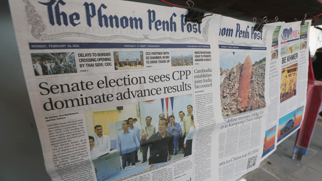 Cambodia’s pioneering post-Khmer Rouge era Phnom Penh Post newspaper will stop print publication