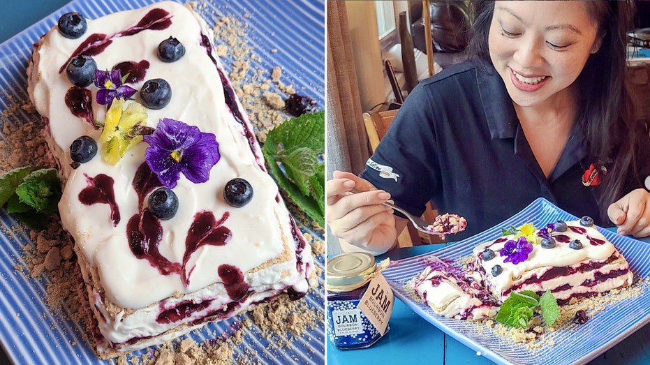 Sweet and nostalgic blueberry jam icebox cake for Mother’s Day: Get the throwback recipe